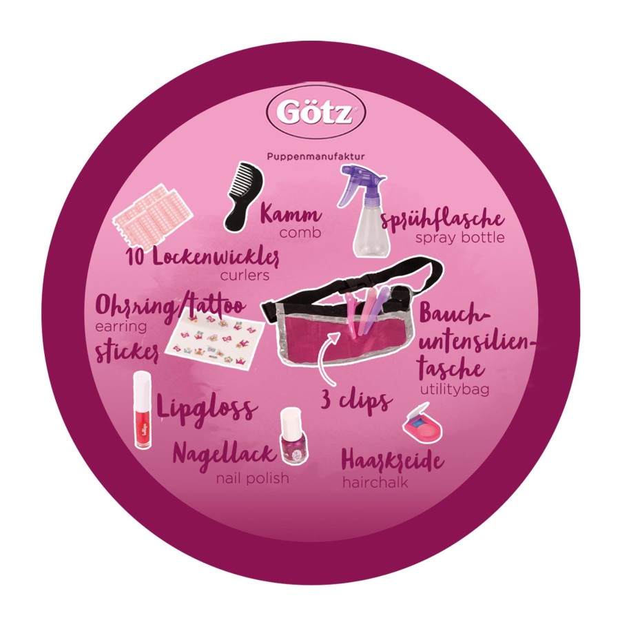 Götz Puppen Set Hair & Beauty | Accessoires