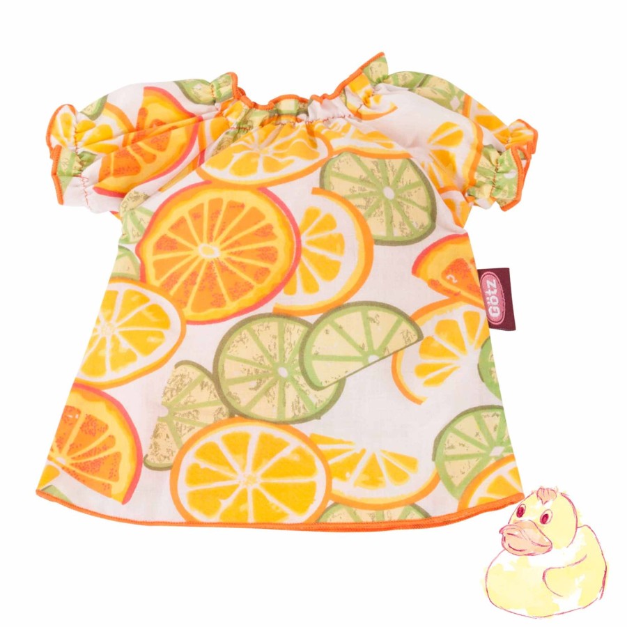 Götz Puppen Kleid Lemonmode | Fruhling / Sommer