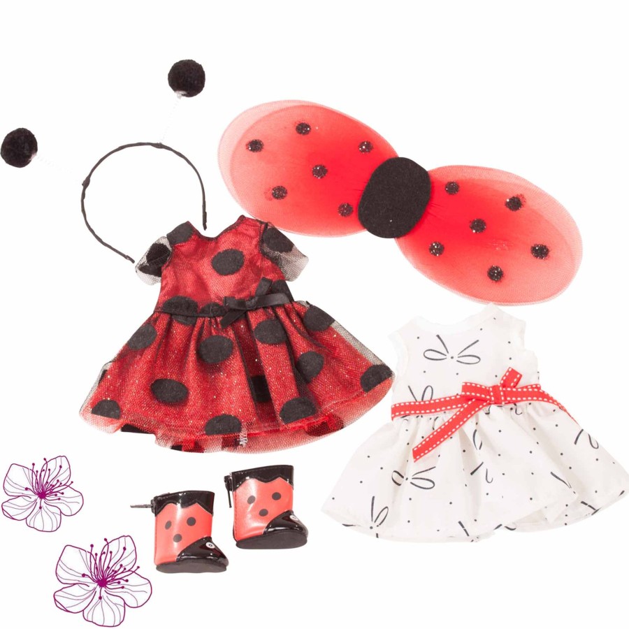 Götz Puppen Kombi Ladybug Gr. Xsmode | Fruhling / Sommer