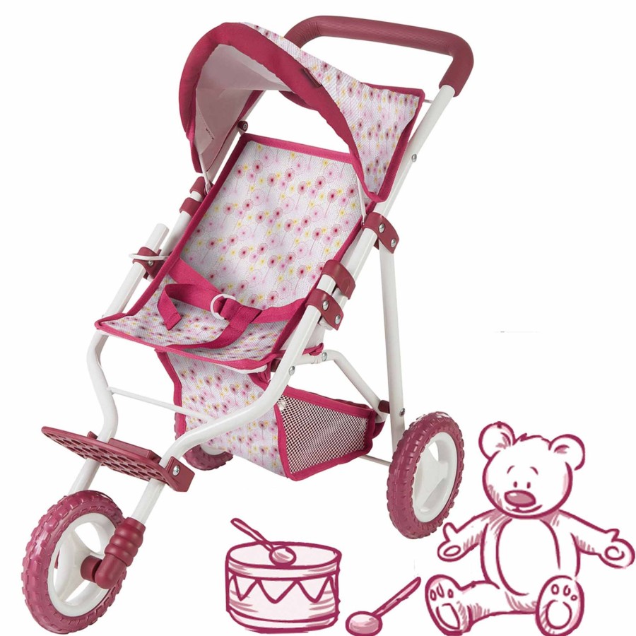 Götz Puppen 3-Rad Puppen-Buggy Happy Flowers | Reise & Outdoor