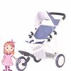 Götz Puppen 3-Rad Puppen-Buggy Spotty Blue Fur Gotz Puppen | Puppenwagen