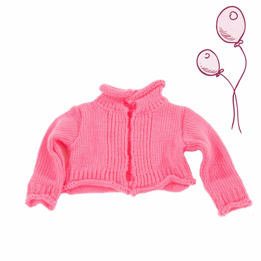 Götz Puppen Strickjacke Pinky | Fruhling / Sommer