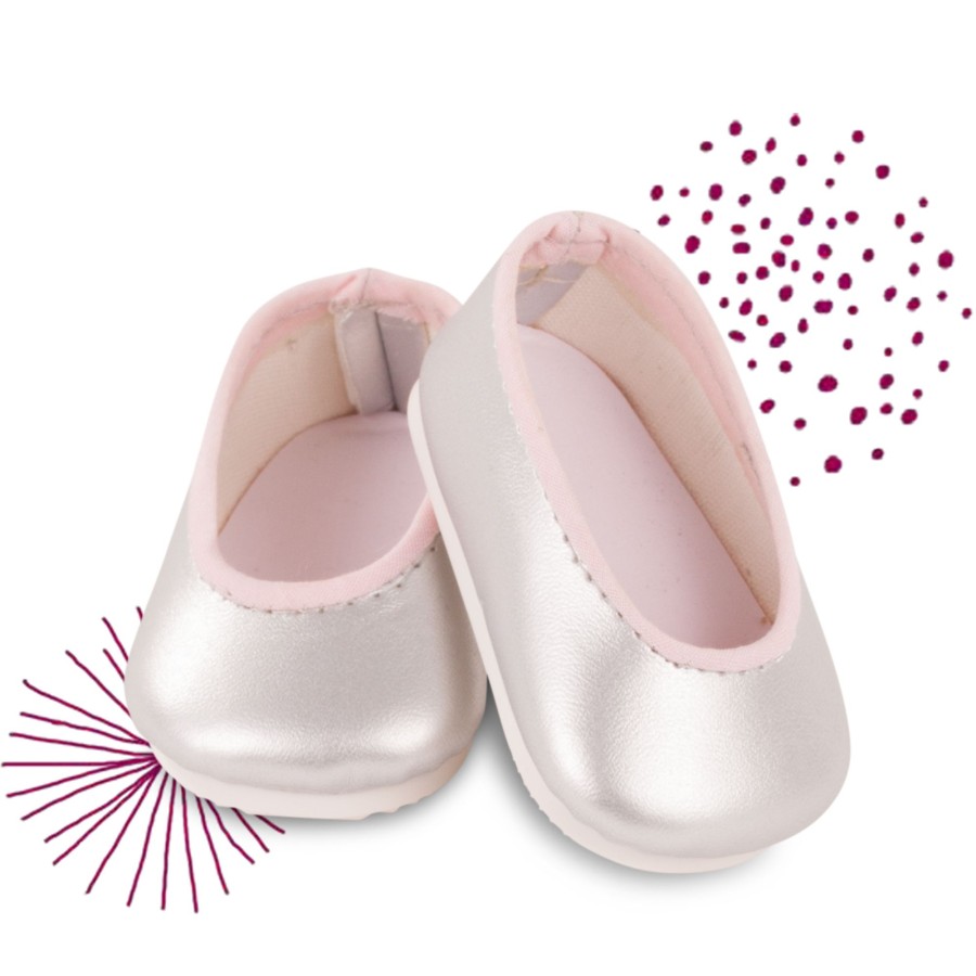 Götz Puppen Ballerina Silber-Pink Mode | Fruhling / Sommer